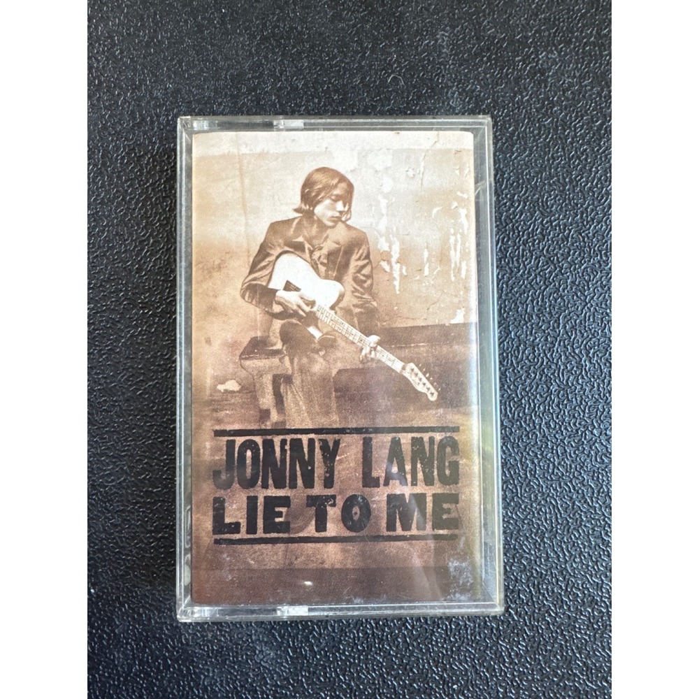 Jonny Lang Lie To Me Cassette Tape 1996 A&M Records Blues Rock 31454-0640-4